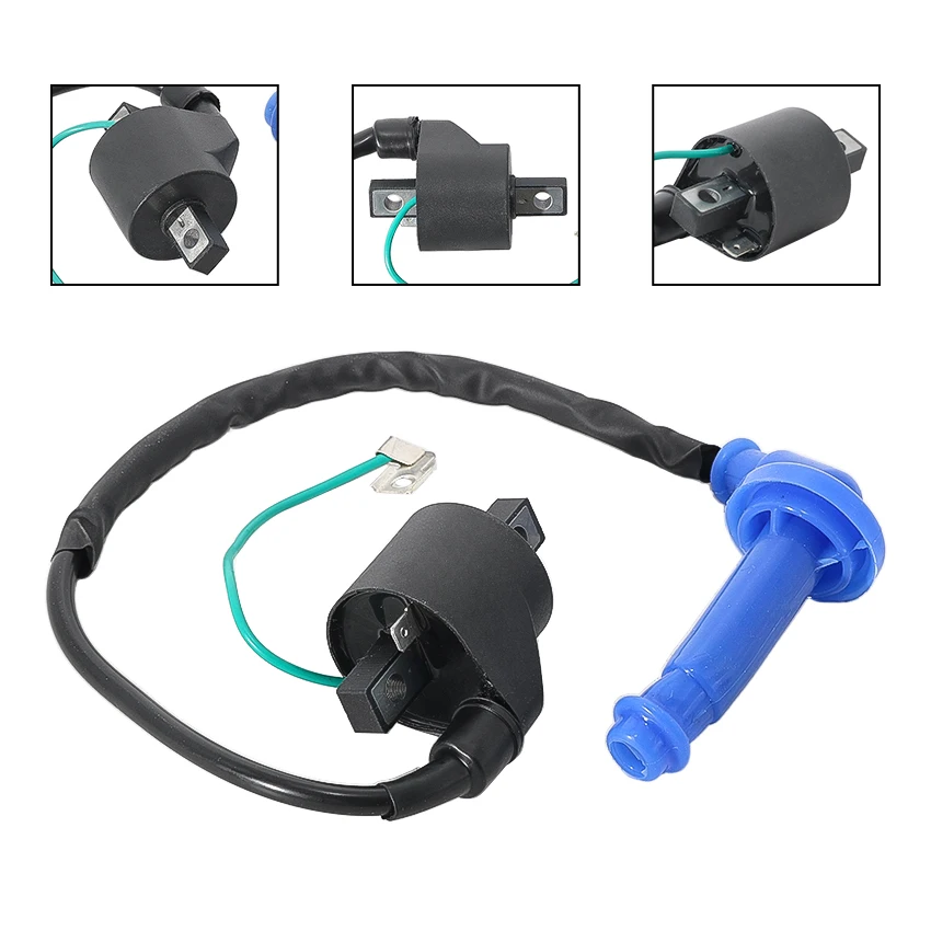 High Voltage Pack Ignition Coil For Honda TRX450ER 2006-2014 TRX450R 2006-2012 OEM:30500-HP1-003 30700-MEB-671 - view 6