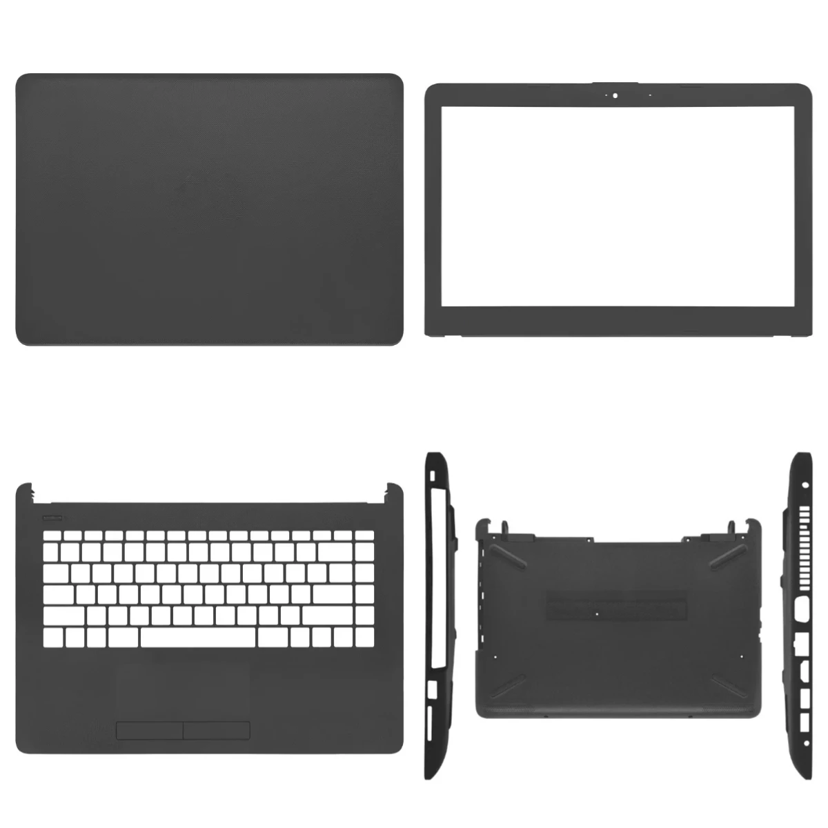 for 14-BS 14-BW TPN-Q186 14T-BS 240 G6 245 G6 laptop LCD screen top cover, screen frame, palm rest bottom shell ABCD Cover