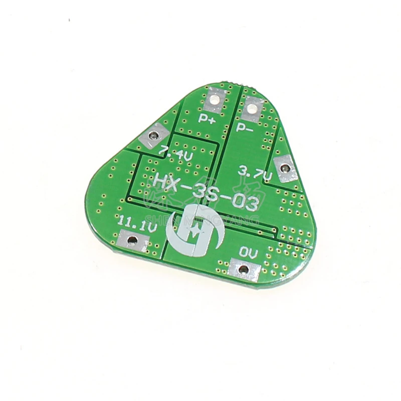 3 string 12V18650 lithium battery protection boards 11.1V 12.6V Protection against Overcharge and overdischarge Current 8A