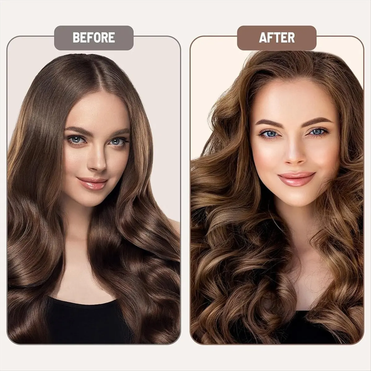 

ABPO Long Curling Barrels Round Volumizing Brush for Shark FlexStyle Attachments Create Natural Classic and Textured Wave S