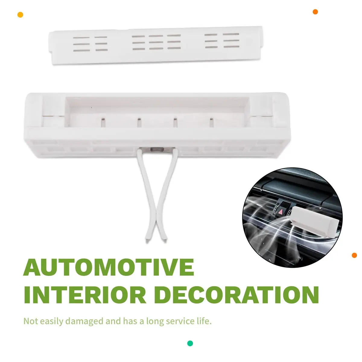 AT16 Mini Air Conditioner Model Aromatherapy Car Air Outlet Fragrance Interior Decoration Perfume Long-Lasting Ornaments B
