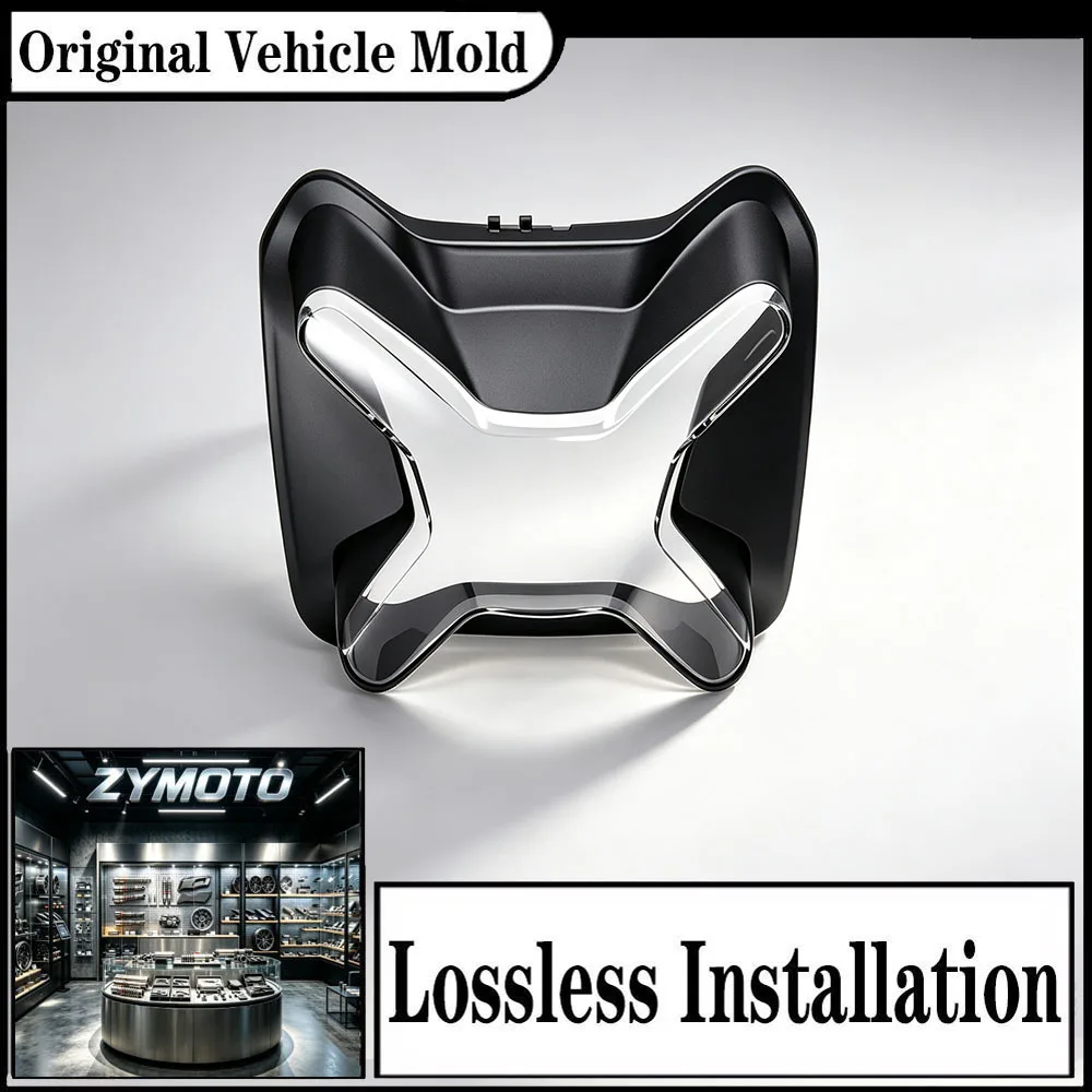 For BMW R1300GS R 1300 GS R1300 GS 2022-2025 Motorcycle Headlight Glass Cover Lens Housing ABS Matte Black Accessories Kit Set