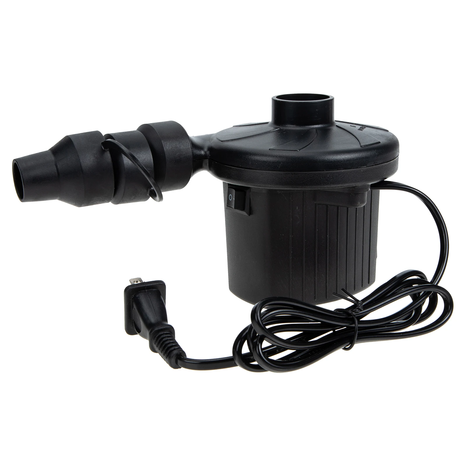 

Electric Air Pump for Quick Inflation Mattresses Pool Toys Inflatable Items Portable Use Inflate Deflate Dual Function