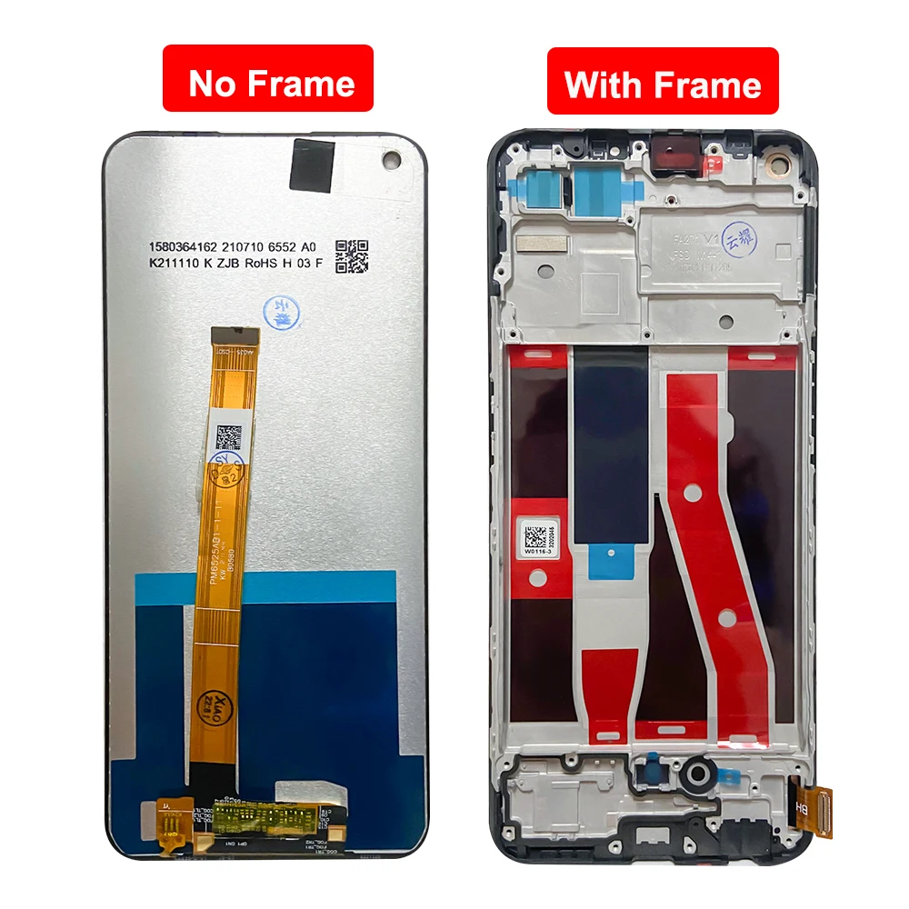 Incell Screen For OPPO A94 4G CPH2203 LCD Display Touch Sensor Digitizer Assembly A94 Pantalla Replacement Phone Repair Parts