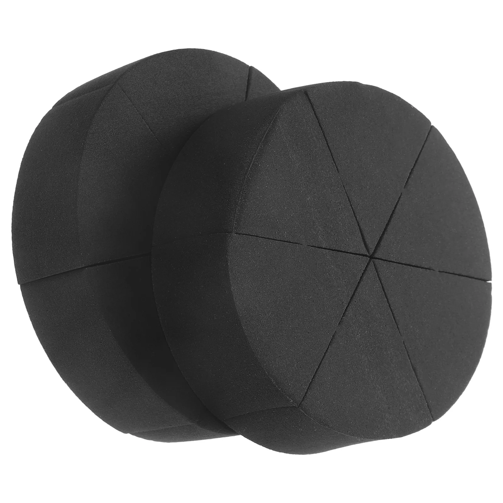 12 spugne per trucco triangolari, applicatore per miscelazione soffio per fondotinta, finitura naturale, soffio di bellezza per il viso