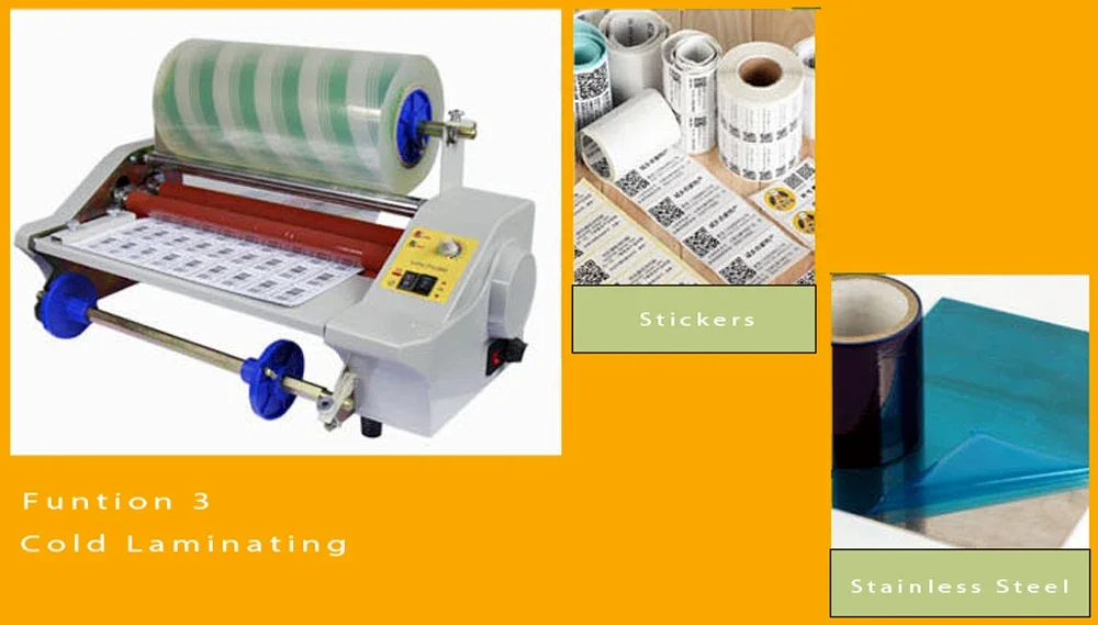 Erasmart Factory Großhandel UV Dtf Laminator A3 Kaltlaminiermaschine für UV-Folie