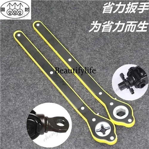 Jack labor-saving wrench rocker car scissor-type hand crank tire unloading sleeve jack