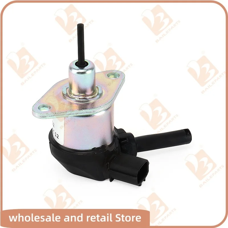 1G772-60012 Fuel Shut Off Solenoid 1G772-60010 1G772-60013 1G772-60014 12V For Kubota V2607 V3300 V3600 Engine Stop Solenoid