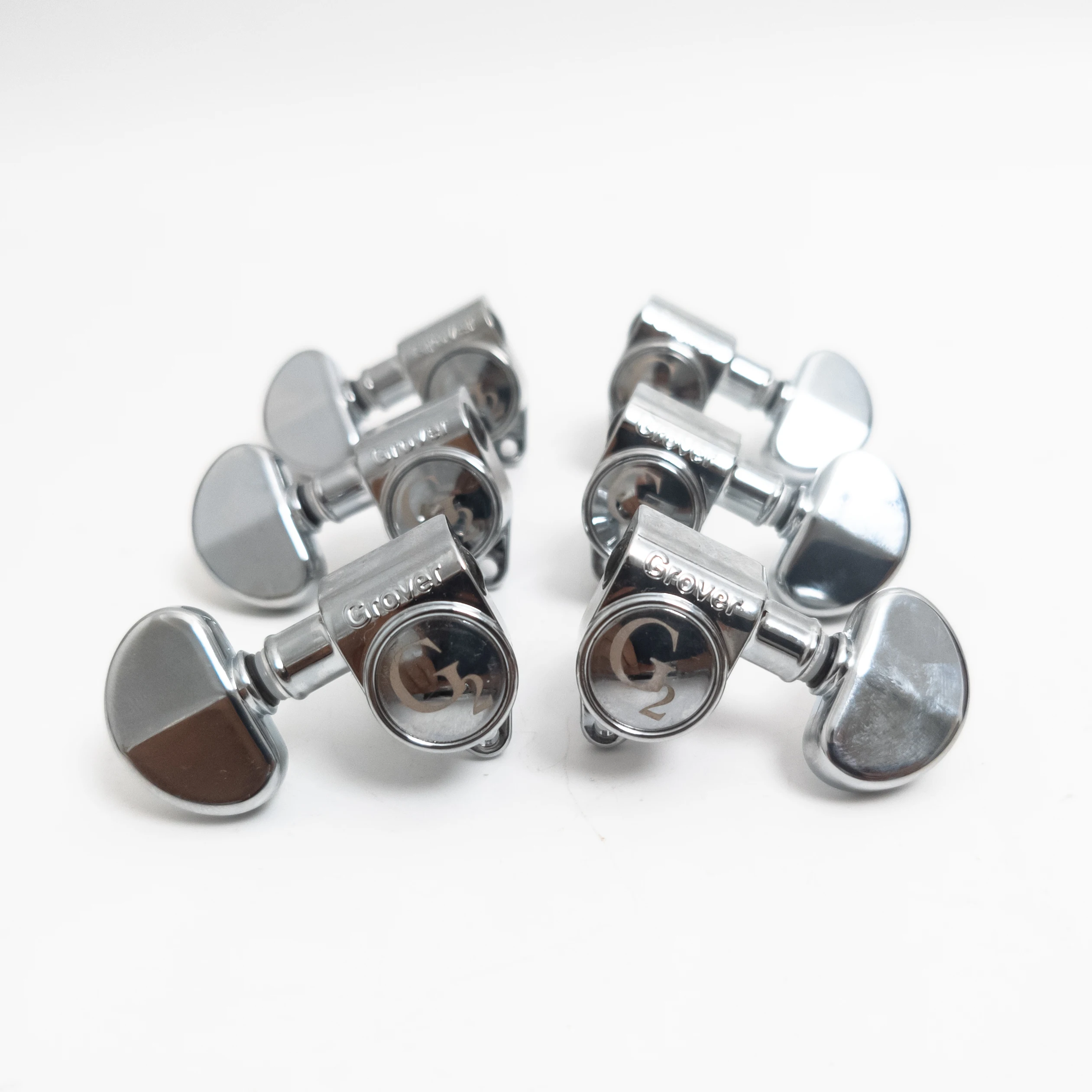 موالف جيتار كروم 301 خيارات كبيرة الحجم 3L3R 6L 6R لترقية أو إصلاح أجزاء الجيتار الكهربائي الصوتي #1