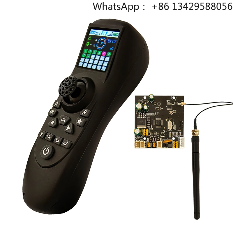 

WUZHI TXG4-RXG4 GPS Brushless Nest Making Boat Net Pulling Boat Remote Control Receiver Board Integrated