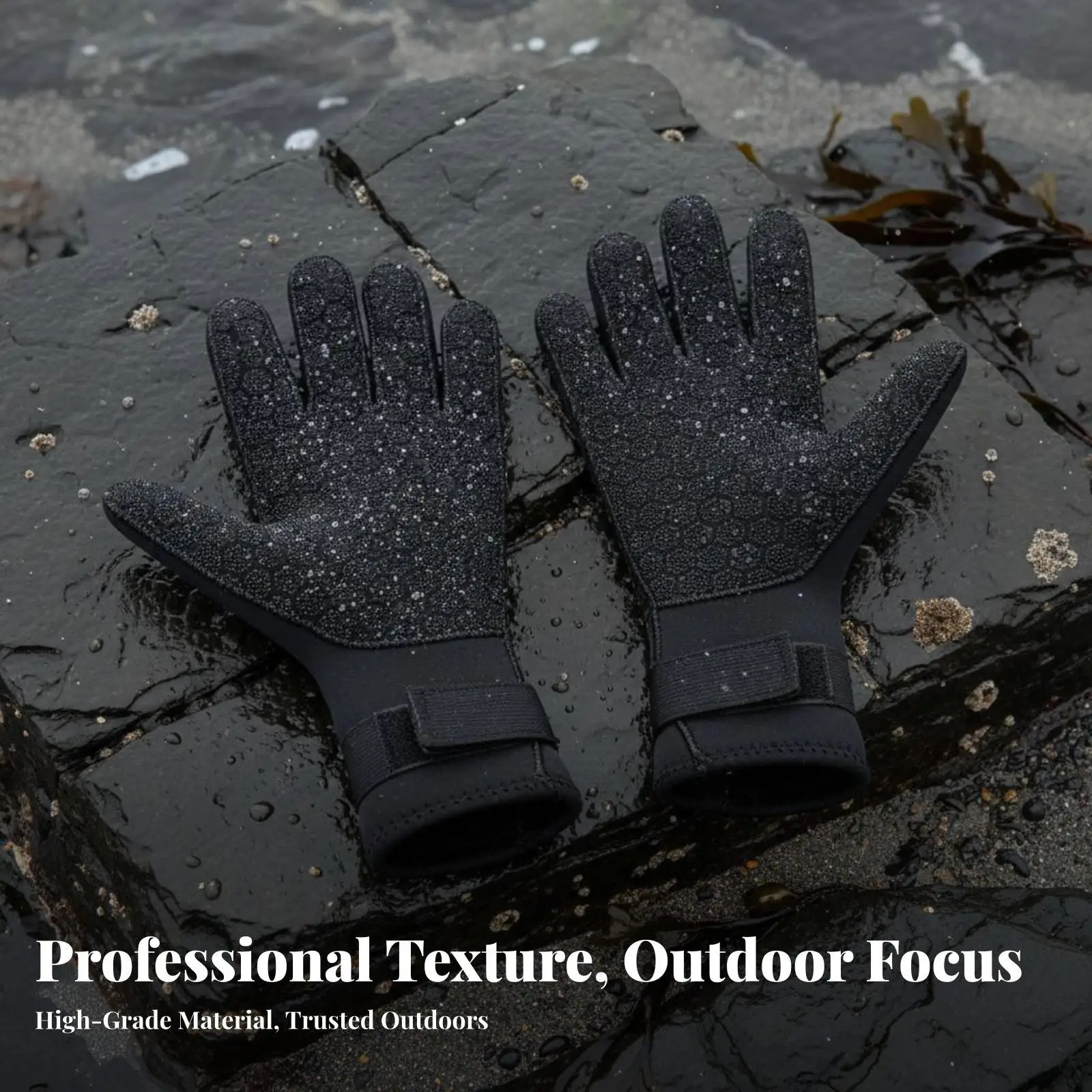 3mm Neoprene Sunscreen Diving Gloves Anti Slip Palm for Scuba Snorkeling Kayak Fishing Water Sports Gear