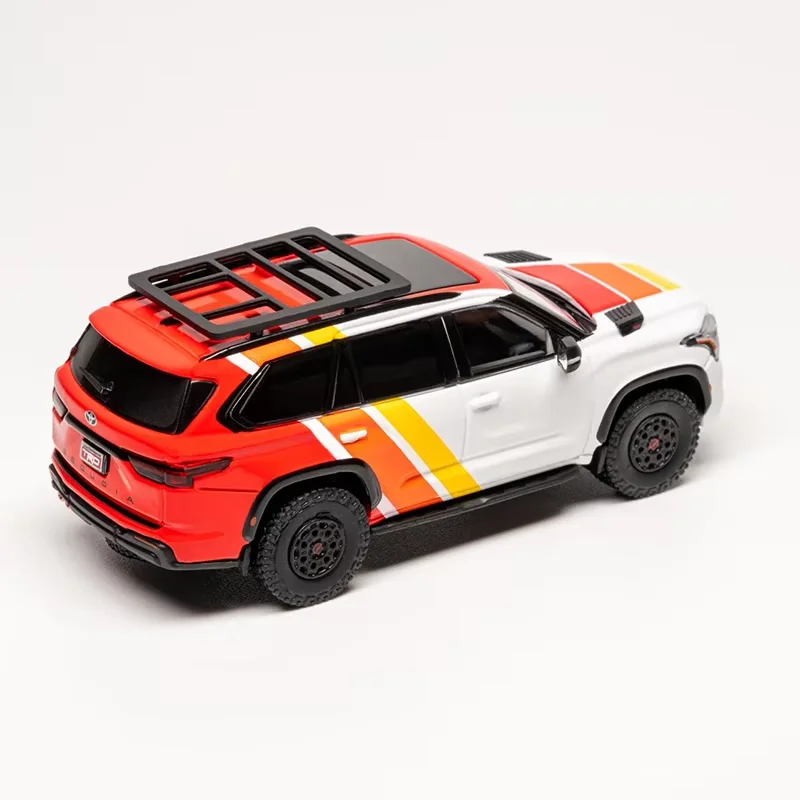 GCD 1: 64 Scale SEQUOIA Alloy Car Model Exquisite Gift Static Display Souvenir Toy Collectibles Desktop Decoration - view 5