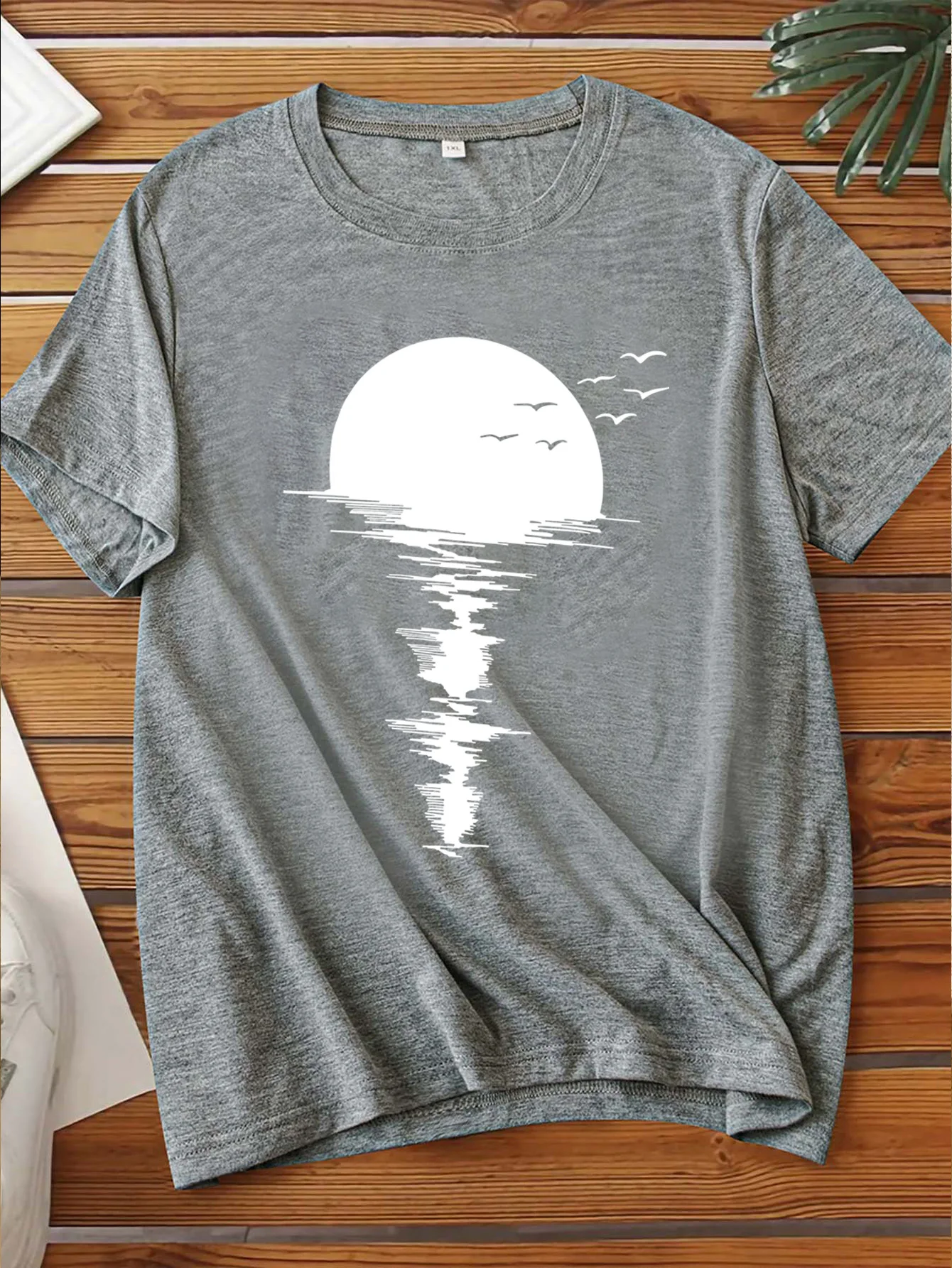 

Женская футболка больших размеров с круглым вырезом и короткими рукавами, с принтом, размеры 1-7XL, удобный повседневный топ для женщин (Fan Gear)