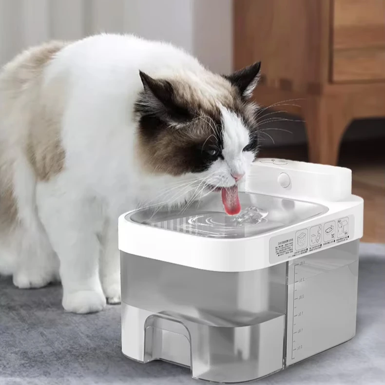

Wholesale China Factory Pet Fountain Automatic Cat Water Fountain Dog Water Dispenser Large Capacity Automatic Pet Water