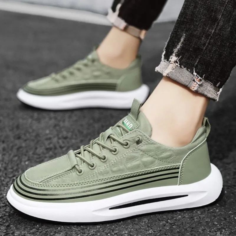 

2025 New Comfortable Running Shoes for Men, Lightweight, Slow Running, Leisure, Versatile, Fashionable, Student Trendy Shoes