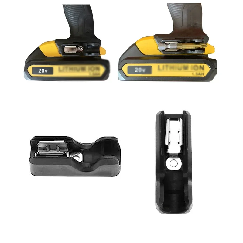 ตัวยึดดอกสว่าน1ชิ้นพร้อมสกรูสำหรับ DeWalt สูงสุด20V เครื่องมือสว่านกระแทก DCD771 DCD980 DCD985 DCD980L2 DCD985 DCD980