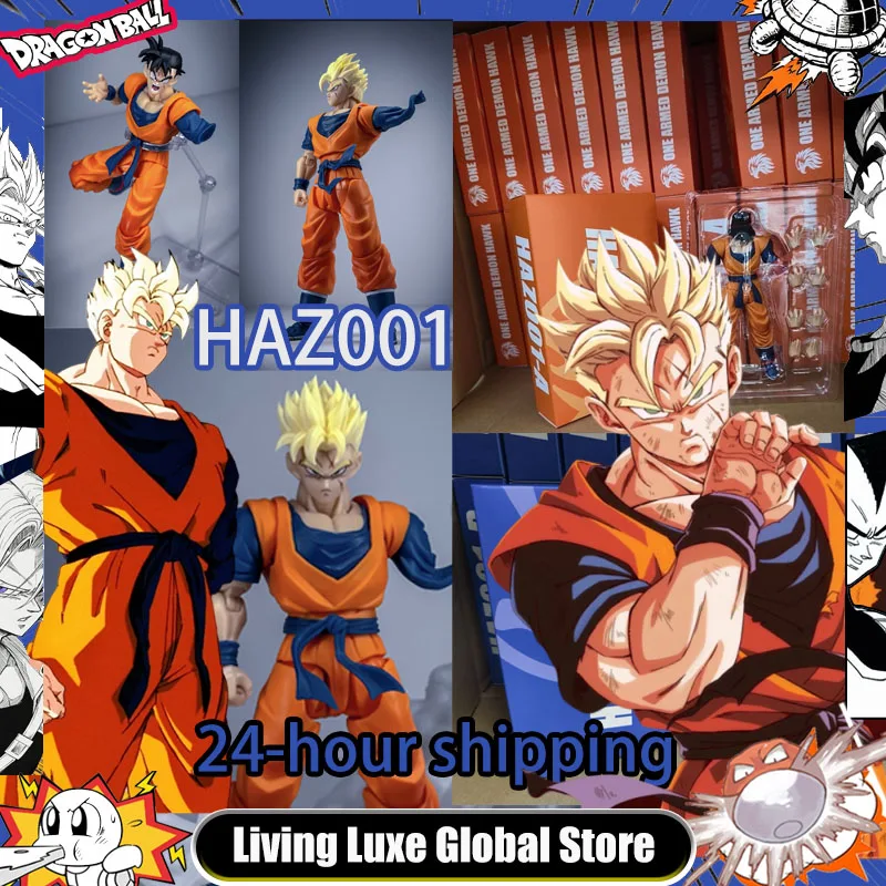 

NEW HA TOYS Son Gohan Figure One-armed Action Figure Dragon Ball Missing Arm Gohan Eagle Hero Figures HAZ001 PVC Collection Toy