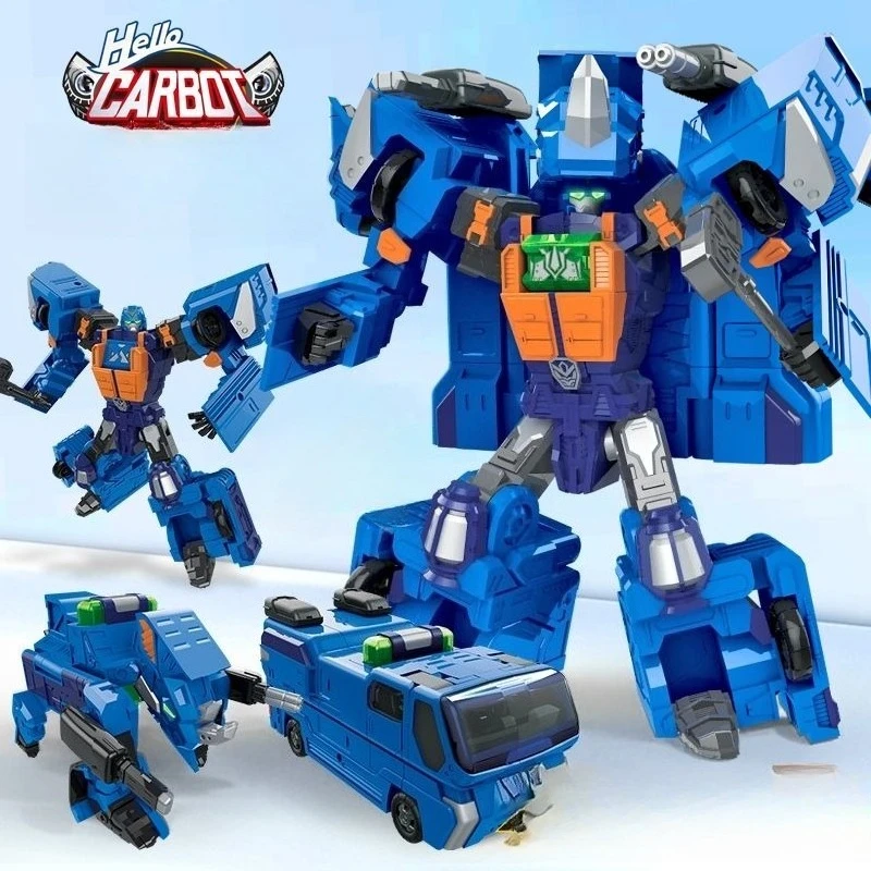 2025 nouveau Robot transformateur jouet Hello Carbot jouets 9 ''/23 cm Rock Titan voiture bête combinaison figurine enfants recueillir cadeau