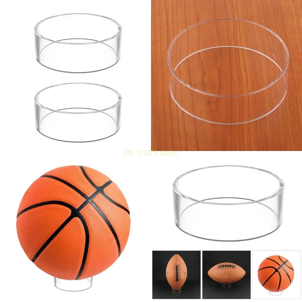 

M5TC Acrylic Basketball Display Base Basketball Football Holder Soccer Balls Stand