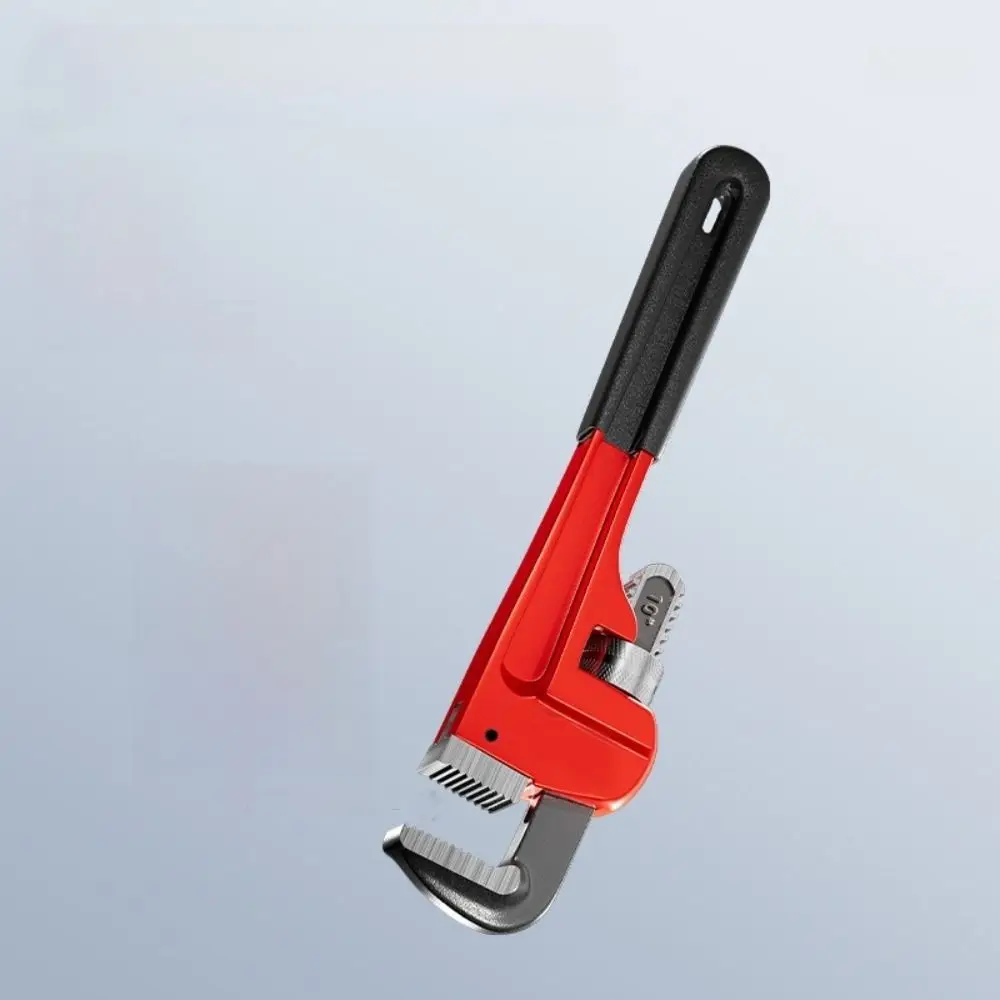 

Metal Heavy Duty Pipe Wrench 8" 10" 12" Thickening Adjustable Pipe Wrench Non-Slip Large Opening Straight Pipe Wrench