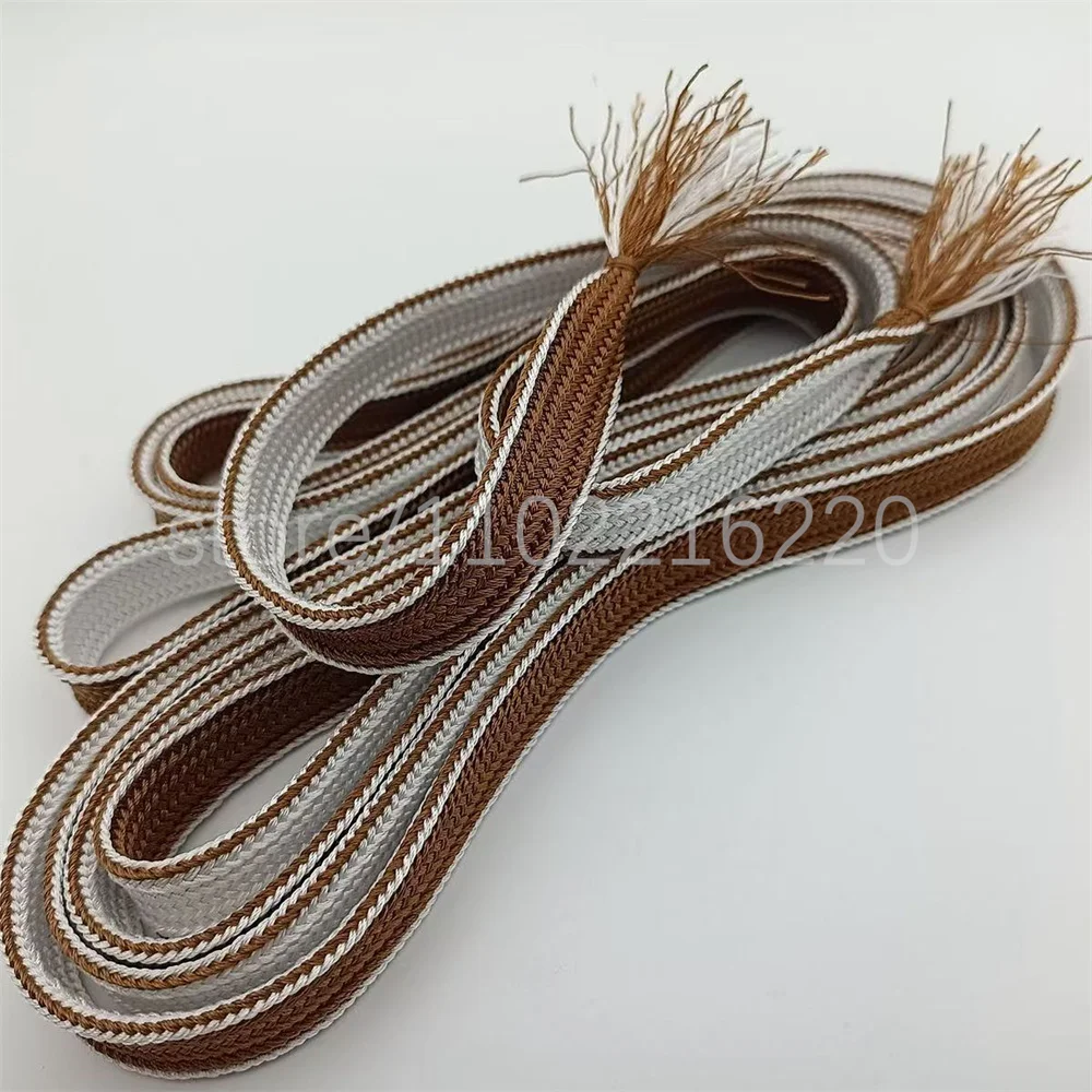 Very Nice Unique Color Thick Silk Rope Sageo For Japanese Katana Samurai Knife Sword Wakizashi Tanto Fittings