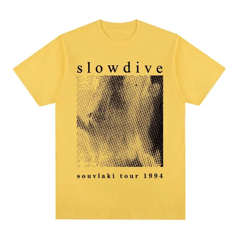 Cotton Men T shirt New TEE TSHIRT Womens Tops Unisex Slowdive Tour 1994 Vintage T-shirt My Bloody Valentine