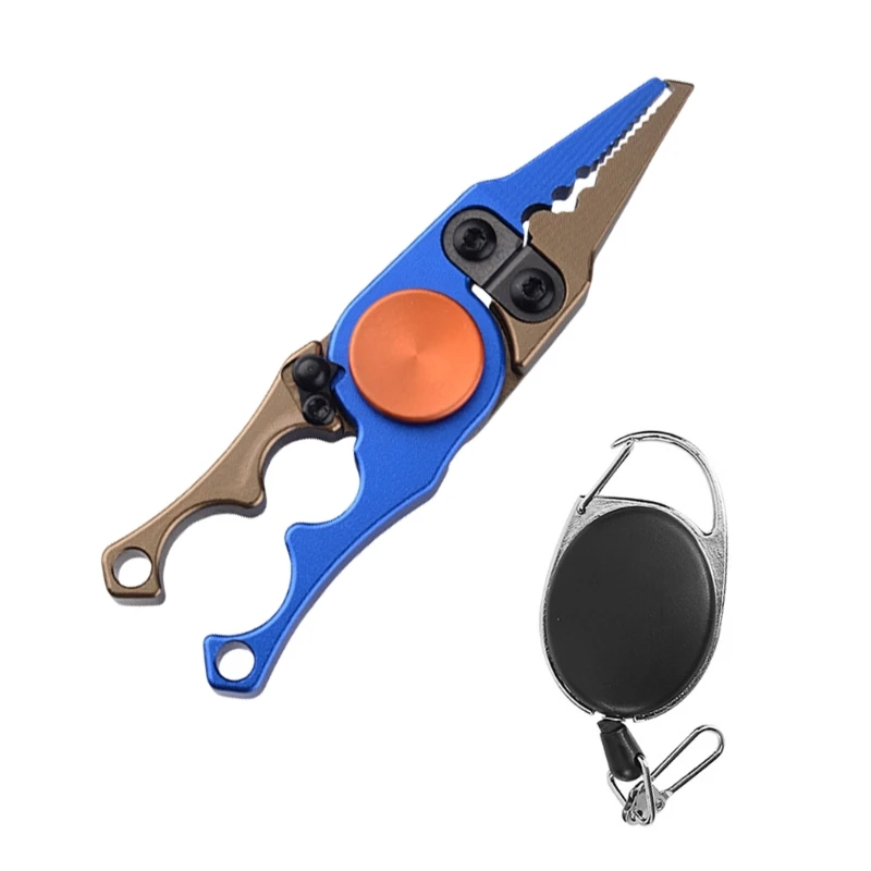 Description Picture 2 of item652F Fishing Pliers Fishes Lip Fishing Plier Tool Fishing Hook Remover with Ergonomic Handle Multifunctional Pliers