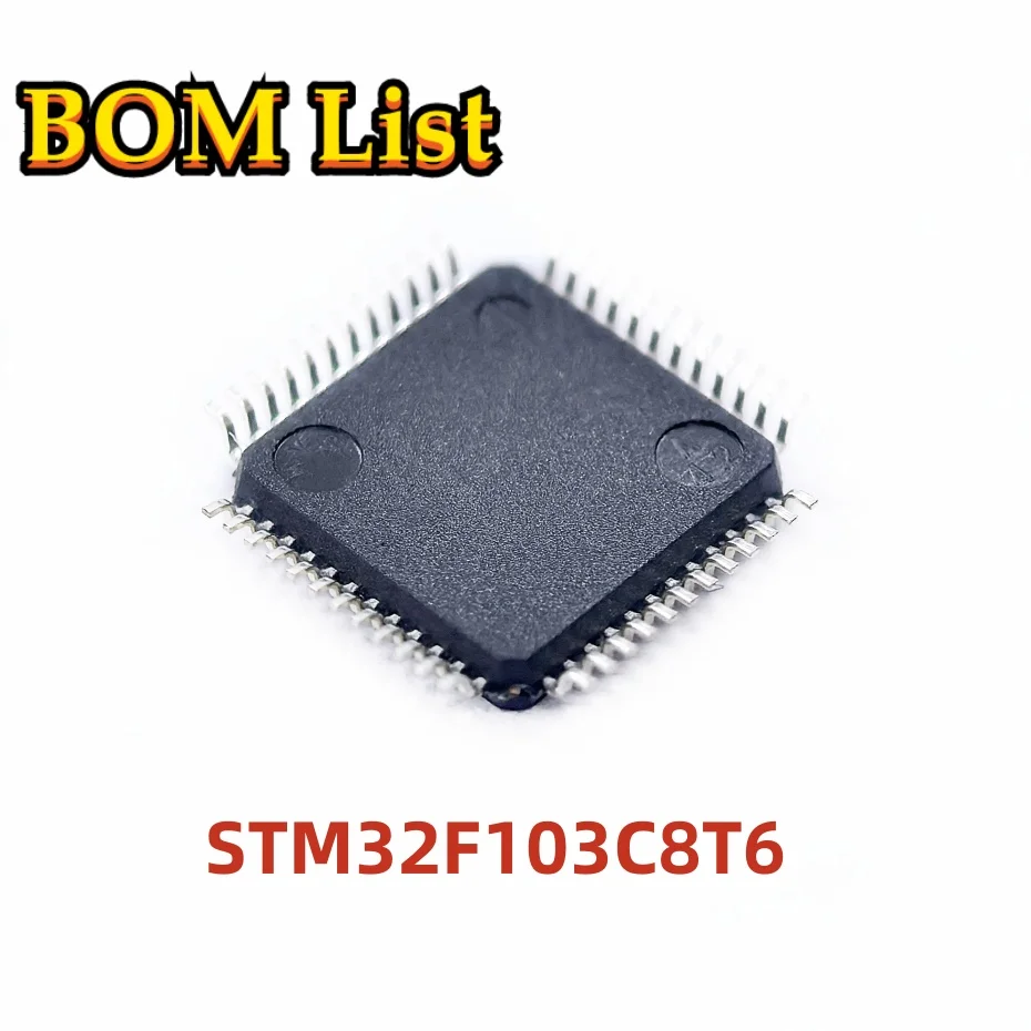 New Original STM32 STM32F STM32F103C8T6 72MHz 128KB Flash Embedded Development microcontroller in Stock