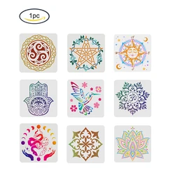Celtic Triskele Knot Triple Spiral Celtic Symbol Stencil Pentagram Drawing Template for Painting on Wall Canvas Furniture Decor