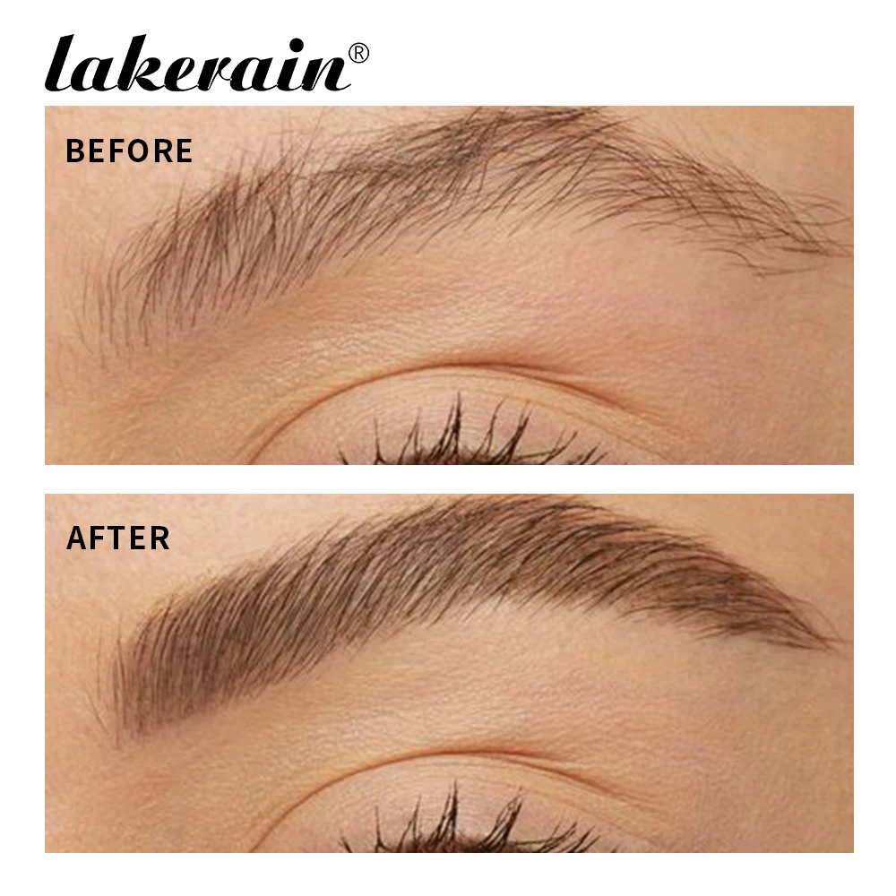 Zestaw do laminacji brwi Lakerain Profesjonalny zestaw do trwałej na brwi DIY Tworzy pełne i gęste brwi Trwały makijaż brwi Naturalny wygląd