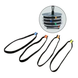 6Pcs Elastic Tippet Spool Tenders Fly Fishing Tippet Line Leader Accessories Random Color Carp Fishing Tippet Spool Tenders