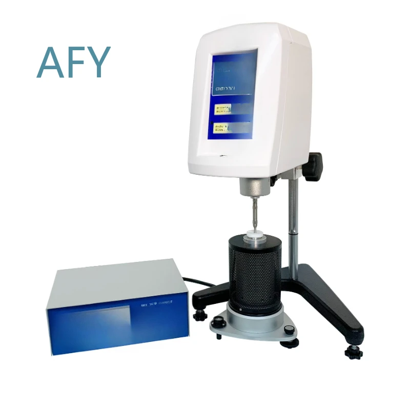 High Temperature Viscometer for Asphalt Paraffin Testing Portable Digital Rotational Viscosity Meter for Lab Industrial Use