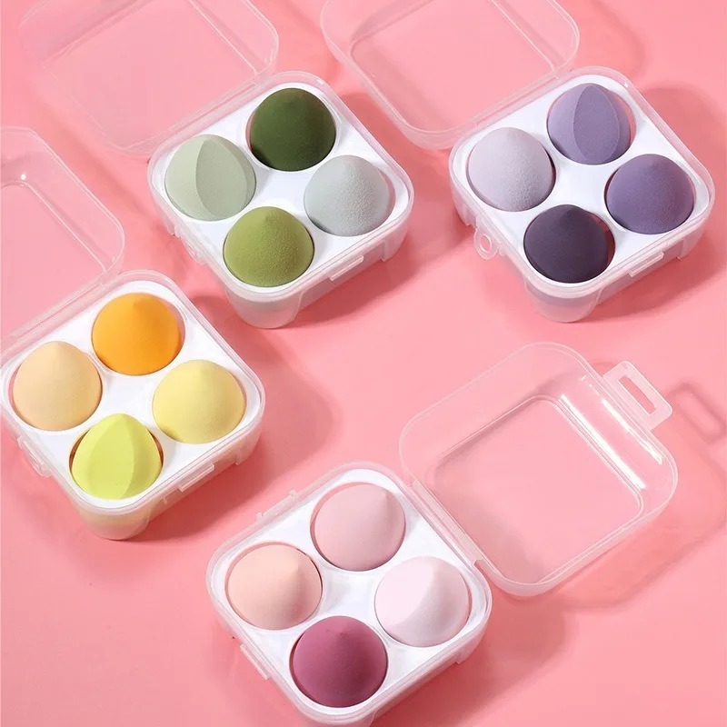 مجموعة خلاطات التجميل الرطبة والجافة لا تأكل مسحوق اللون قطرات الماء خلاط التجميل الإسفنج نفخة أداة ماكياج