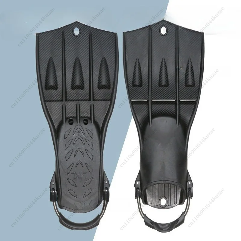 RK3 Style Short Silicone Diving Fins, Adult Professional Snorkeling & Scuba Swimming Frog Shoes Equipment