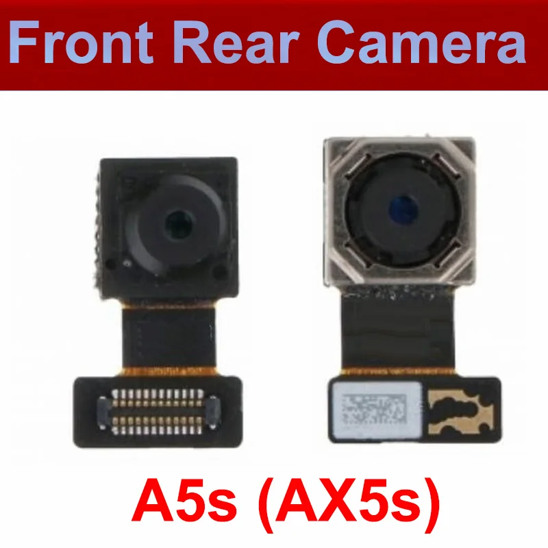 

Back Front Camera For Oppo A5S AX5S Frontal Selfie Camera Rear Main Camera Module Flex Cable Replacement Repair Parts A5S AX5S