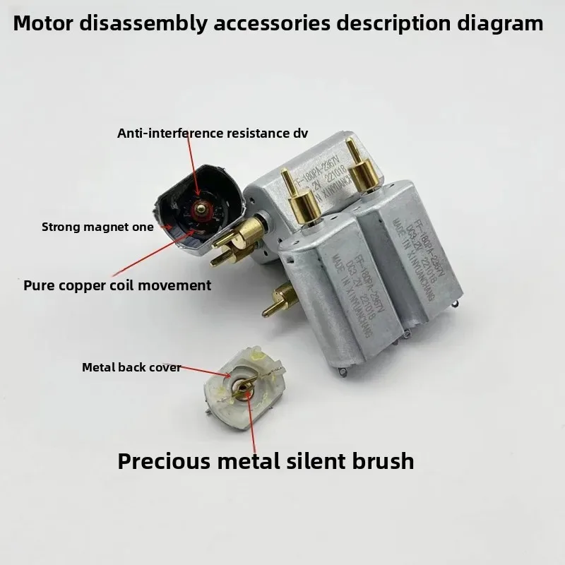 FF180PA-2367 DC Motor 3V3.2V3.7V Hair Clipper Electric Clipper Precious Metal Silent Brush
