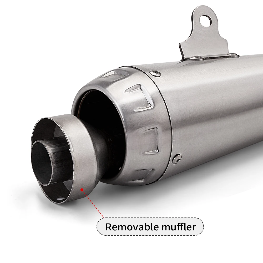 Motorcycle Exhaust Stainless Pipe Muffler Exhaust For F900 F900R F900XR 2