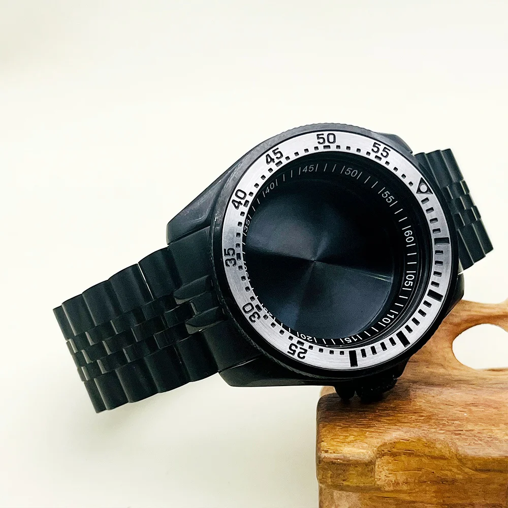

Черный корпус для часов SKX007 SRPD с браслетом Jubilee, подходит для механизмов NH34, NH35, NH36, коронка на 3.0 часах, комплект корпуса и ремешка.