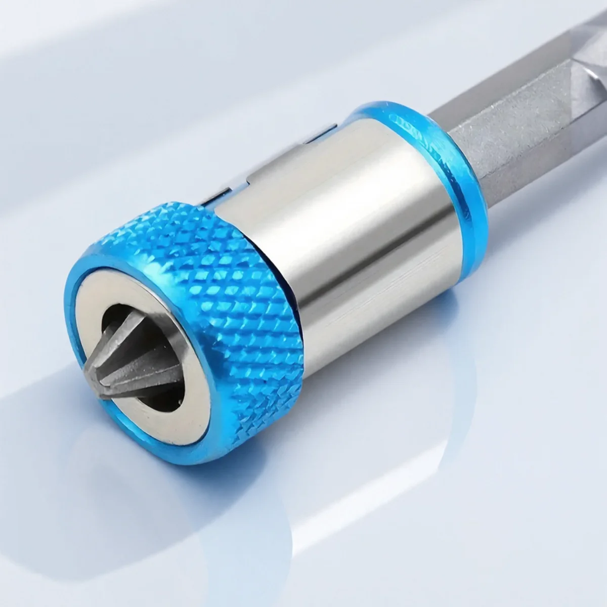 

STONEGO Magnetic Screw Ring 1/4 Hex Head Removable 6.35mm Non-Slip Magnetizer for Hex Screwdriver Power Bits Tools Accessories