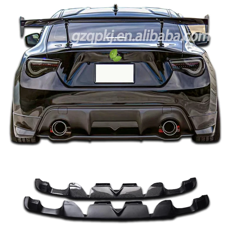 for Toyota gt86 carbon rear lip rear diffuser spoiler / Subaru BRZ carbon rear lip rear spoiler rear diffuser GT86 body kit spoi