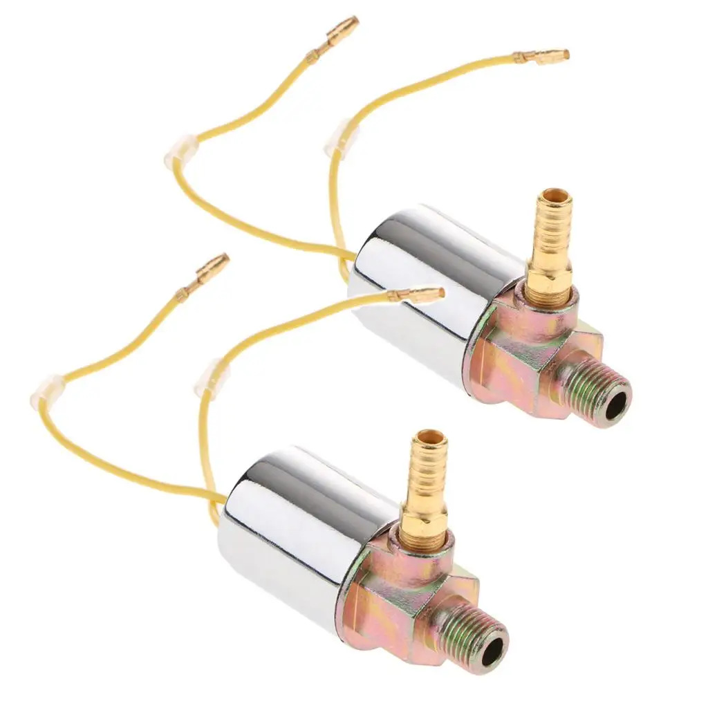 2x 12 Truck Lorry Air Horn Electric Solenoid Valve Heavy Duty 1/4