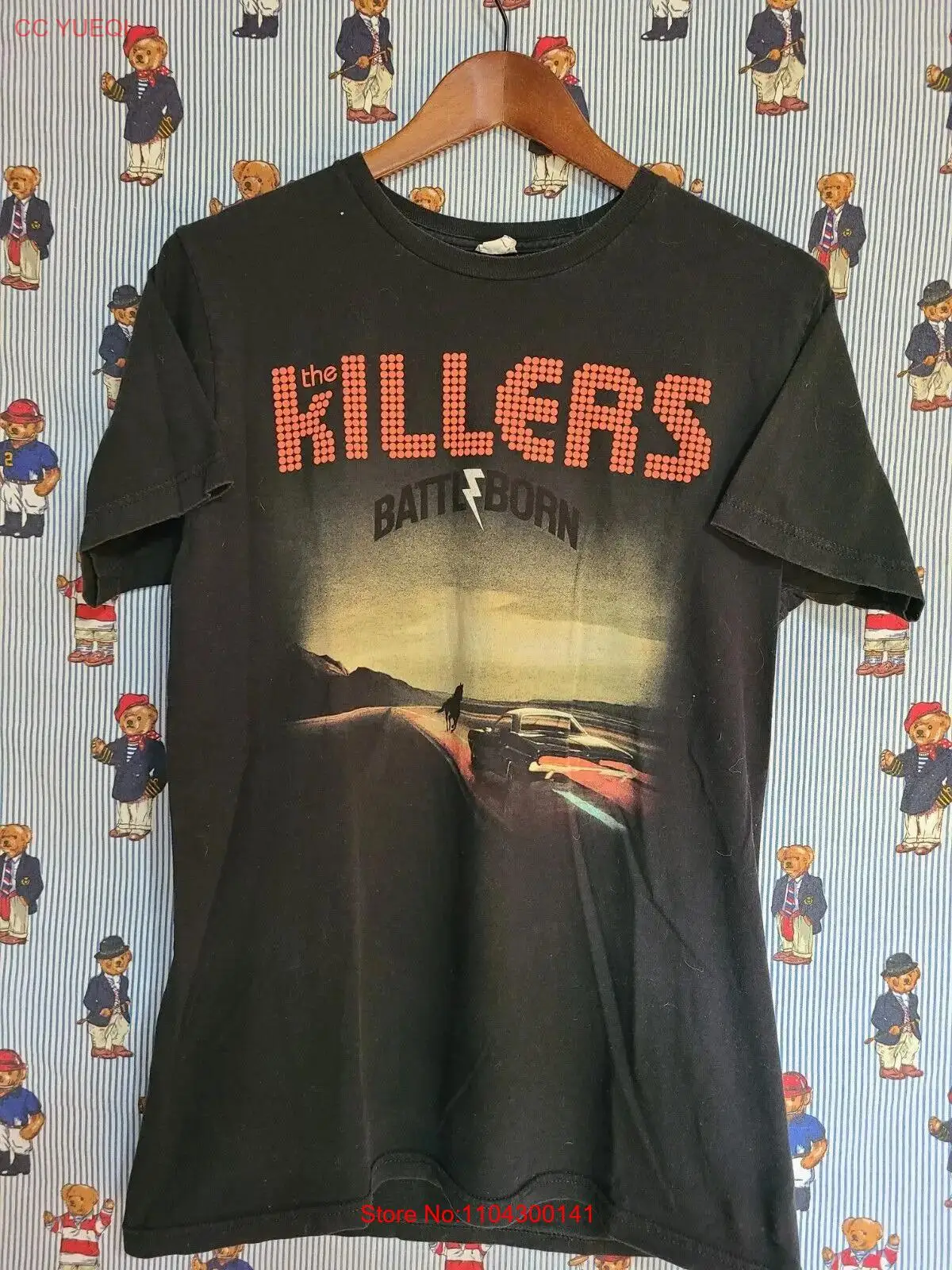 

Концертная футболка The Killers Battle Born North America Tour 2014, размер L, с длинными или короткими рукавами