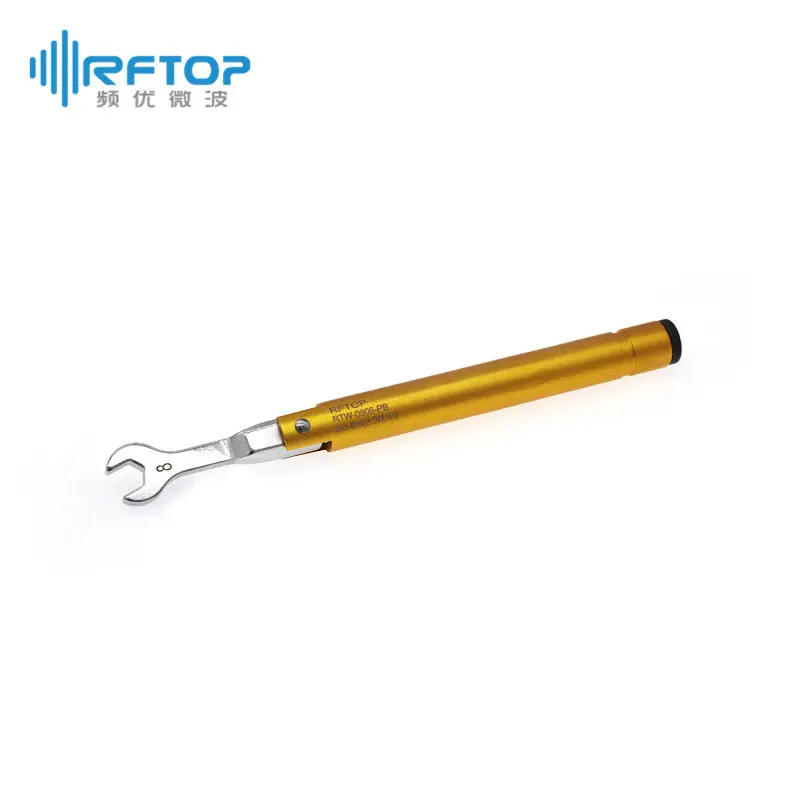 

Динамометрический ключ из нержавеющей стали SMA/1,85 мм/2,4 мм/2,92 мм/3,5 мм, открытый конец 8 мм