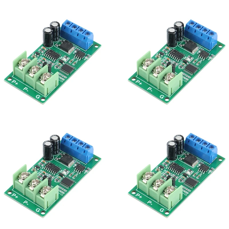 

4X PT100 Platinum Thermal Resistance RTD Temperature Sensor Transmitter RS485 MODUBS RTU Module