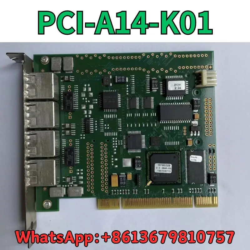 

Used Communication card PCI-A14-K01 V3.0 test OK Fast Shipping