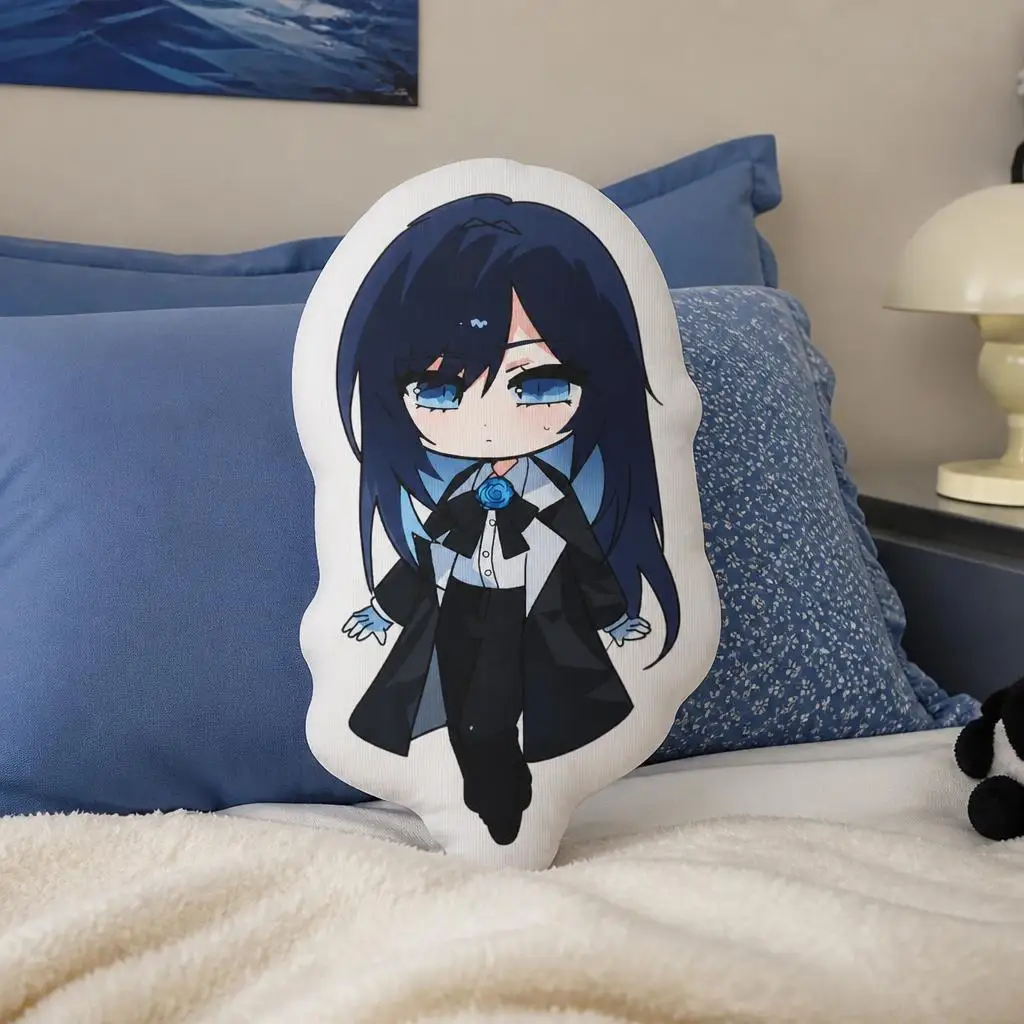Ado JPop Utaite Chibi Anime Plush Pillow Cushion Irregular Stuffed Throw Pillow Home Decor Gift Sofa Bed Couch