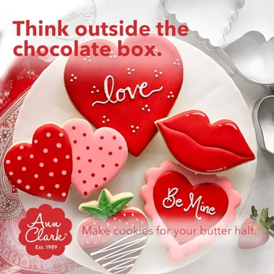 Extra Large Heart Premium Valentine Ce Cutter 5" Made in USA