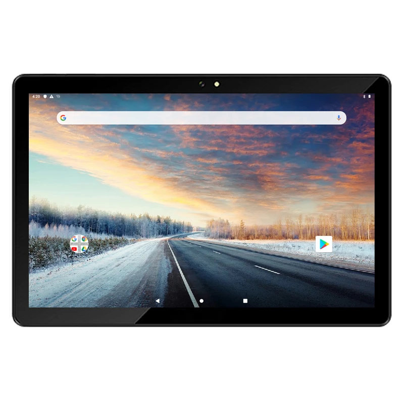 Vendas quentes 10.1 Polegada android 9.0 4g lte telefone chamada tablet 3gb ram 32gb rom mtk8765 quad core 64 bits 1280x800 ips 1 x slot sim