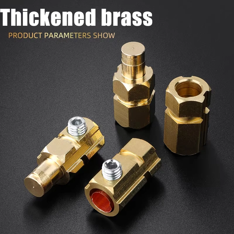 Extension and Mating Quick Connector Welding Plug and Socket Machine Welding Cable,European Welding Cable Pure Copper Connector
