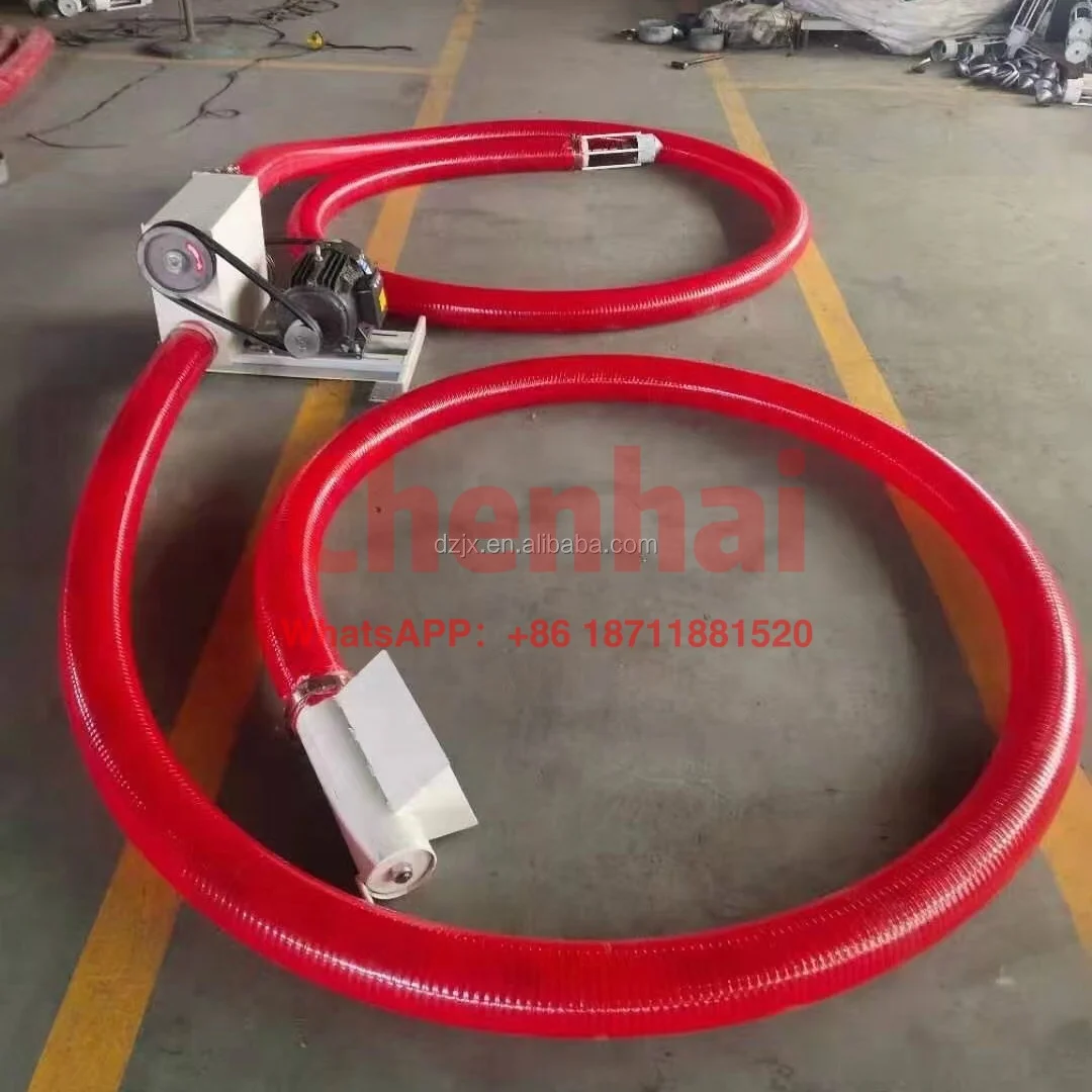 DZJX customized hot sale automatic small flexible hose pipe screw conveyor grain machine 8000 kg 5 ton